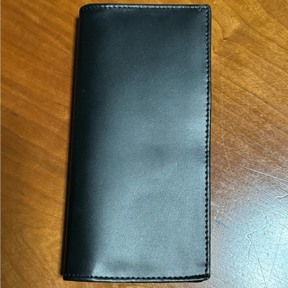 Men’s long bifold wallet